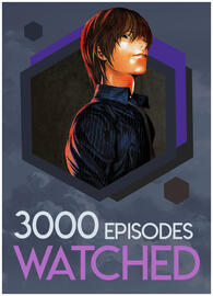 3000 episodes watched AC